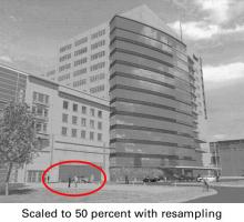 Sample image (with resampling)